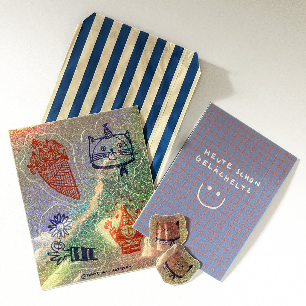 Stickerbogen Geburtstag
