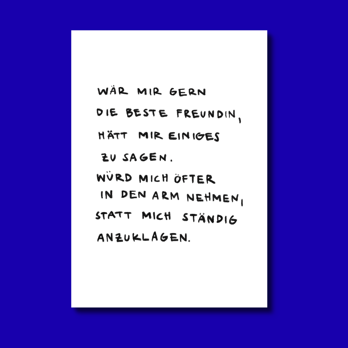 mir die beste Freundin
