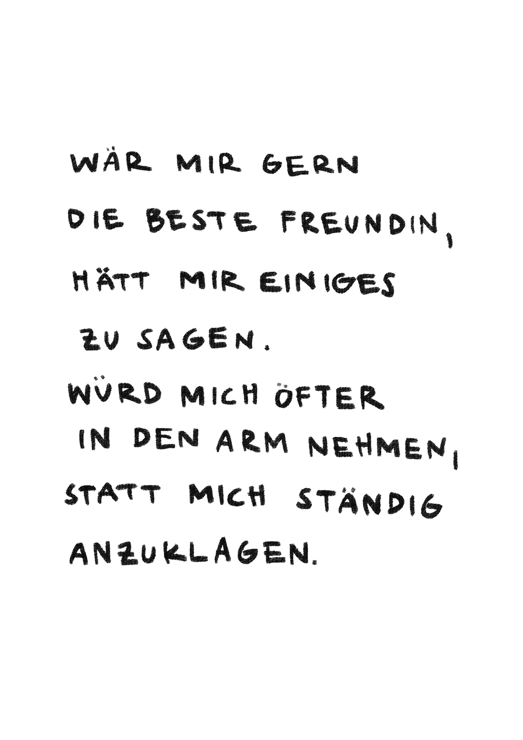 mir die beste Freundin